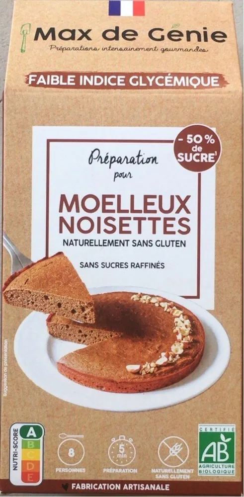 Préparation pour Moelleux Noisettes