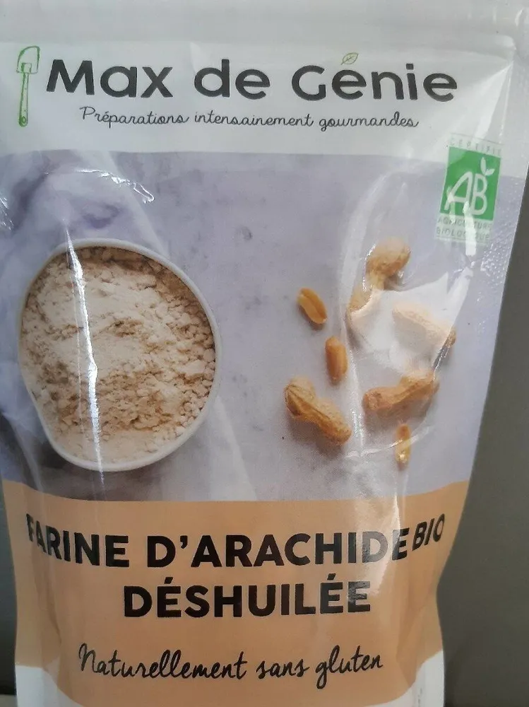 Farine d'arachide déshuilée