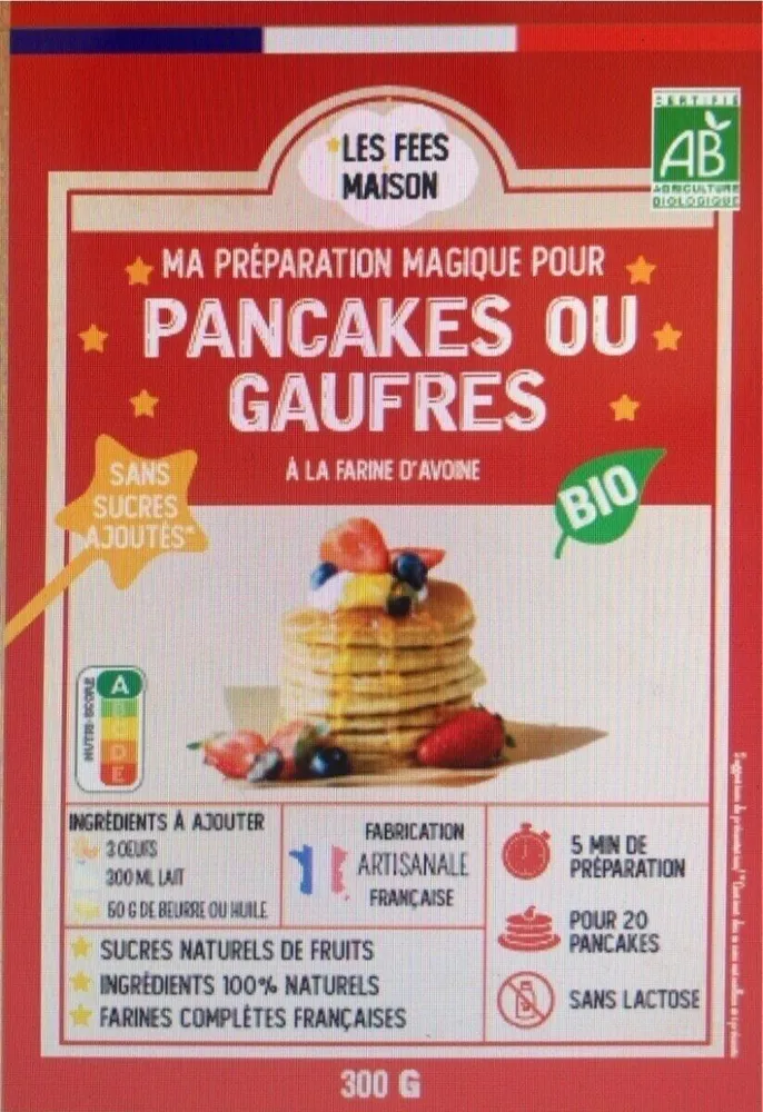 Ma Préparation Magique pour Pancakes ou Gaufres