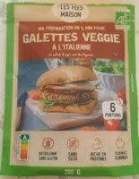 Galettes veggie a l’italienne