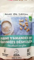Farine d'amandes Bio émondées déshuilées