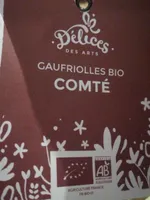 Gaufrette bio au comté