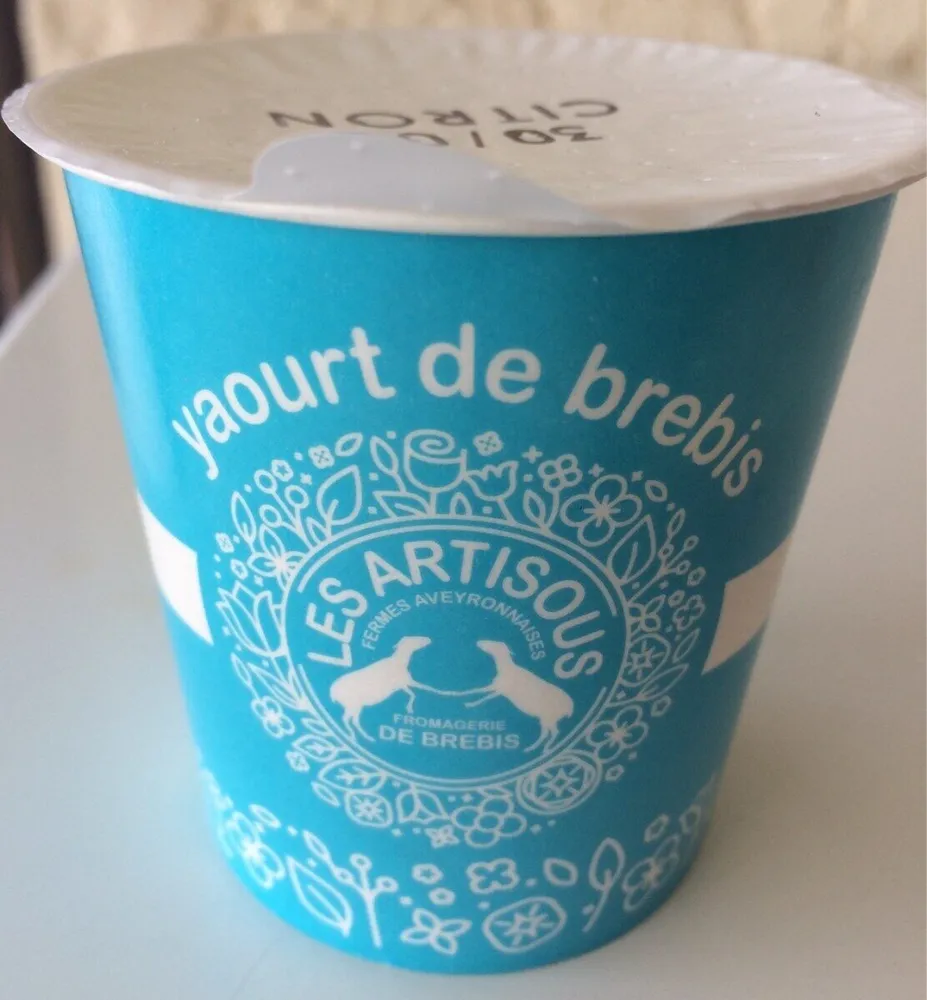 Yaourt brebis citron