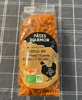 Fusilli bio au piment d'espelette