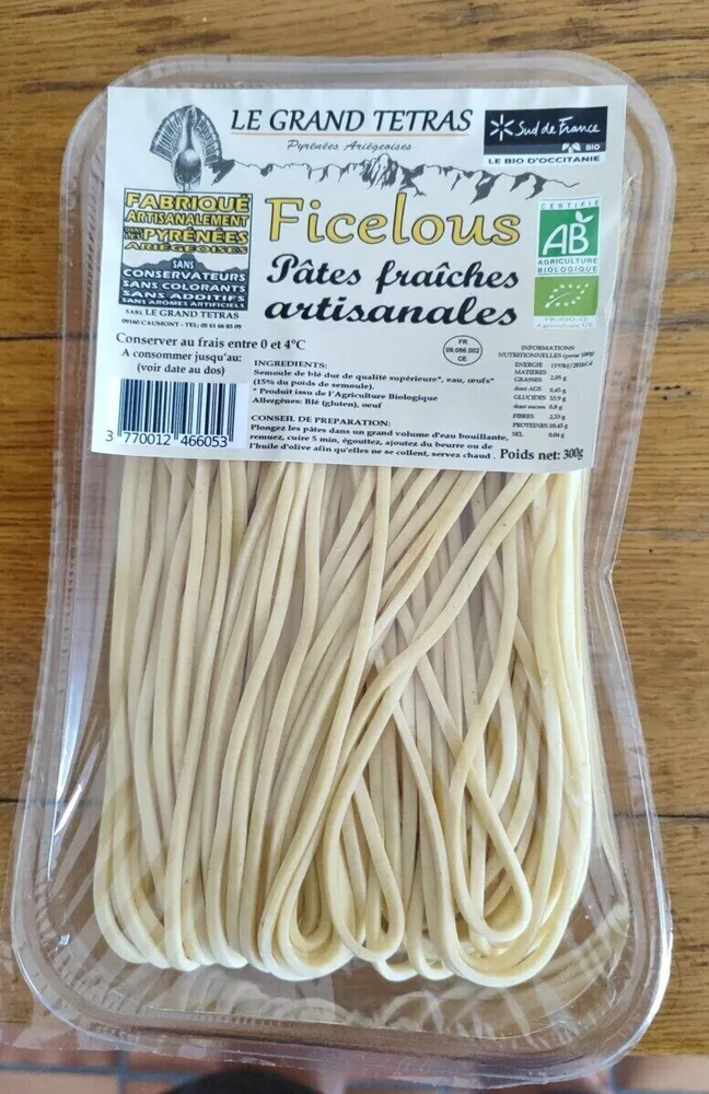 Ficelous pâtes fraîches artisanales