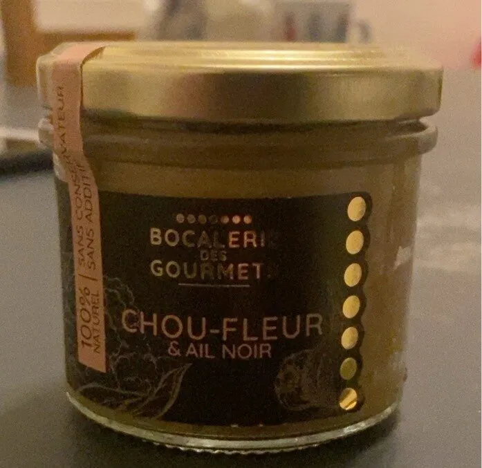Terrine de choux fleur et ail noir