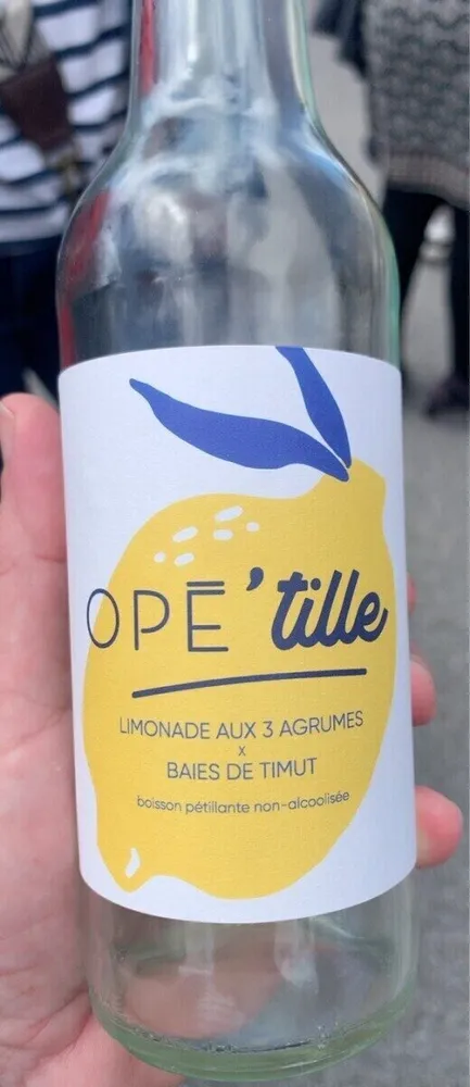 Limonade aux 3 agrumes