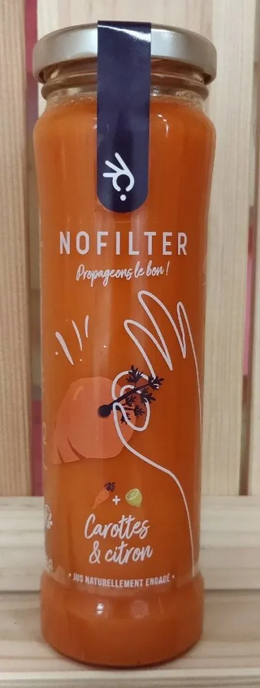 Jus de carottes & citron