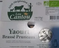 Yaourt Brassé Pruneaux