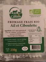 Fromage frais bio ail et ciboulette