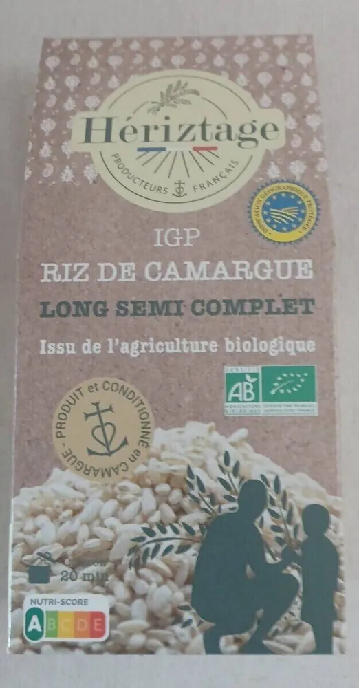 Riz de camarade long semi complet