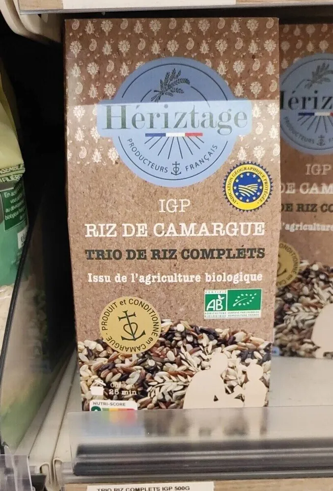 Riz de camargue trio de riz complets