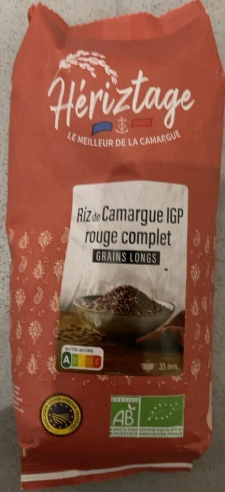 Riz de Camargue IGP rouge complet