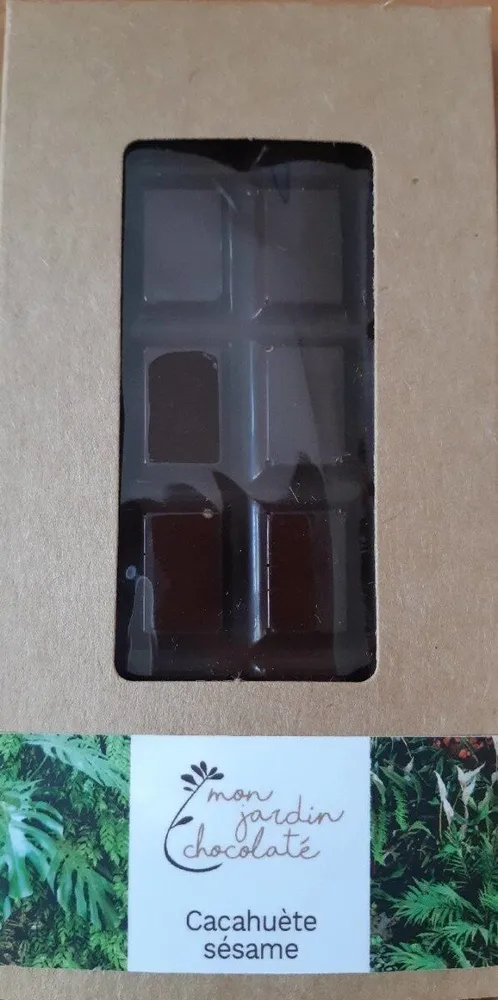 Tablette fourrée Cacahuète  Sésame