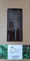 Tablette fourrée Cacahuète  Sésame