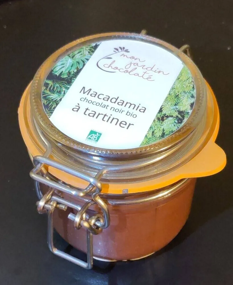 Macadamia chocolat noir bio à tartiner