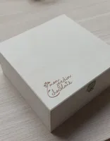 Boîte en bois de 100 mini tablettes bio