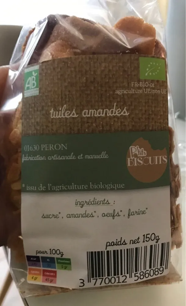 Tuiles amandes