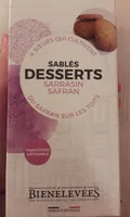 Sablés desserts sarrasin safran