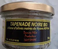 Tapenade noire bio