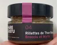 Rillette de thon rouge brocciu et myrte