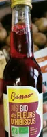 Jus bio de fleurs d'hibiscus