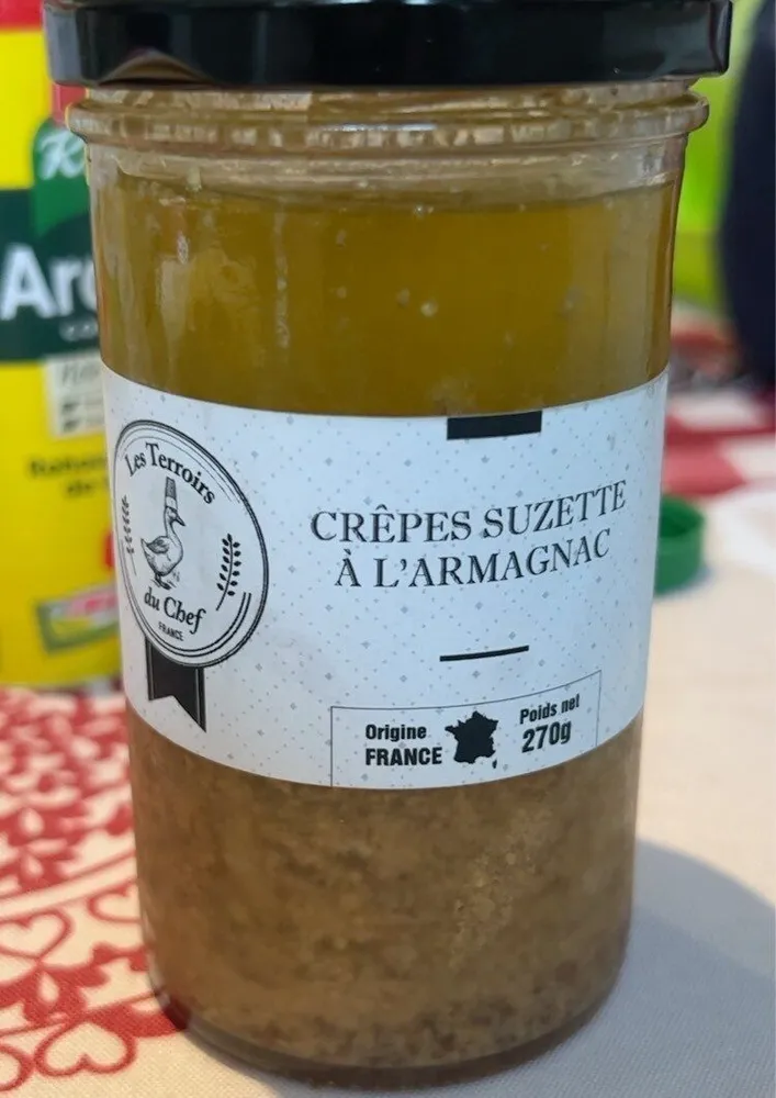 Crepes suzette a larmagnac