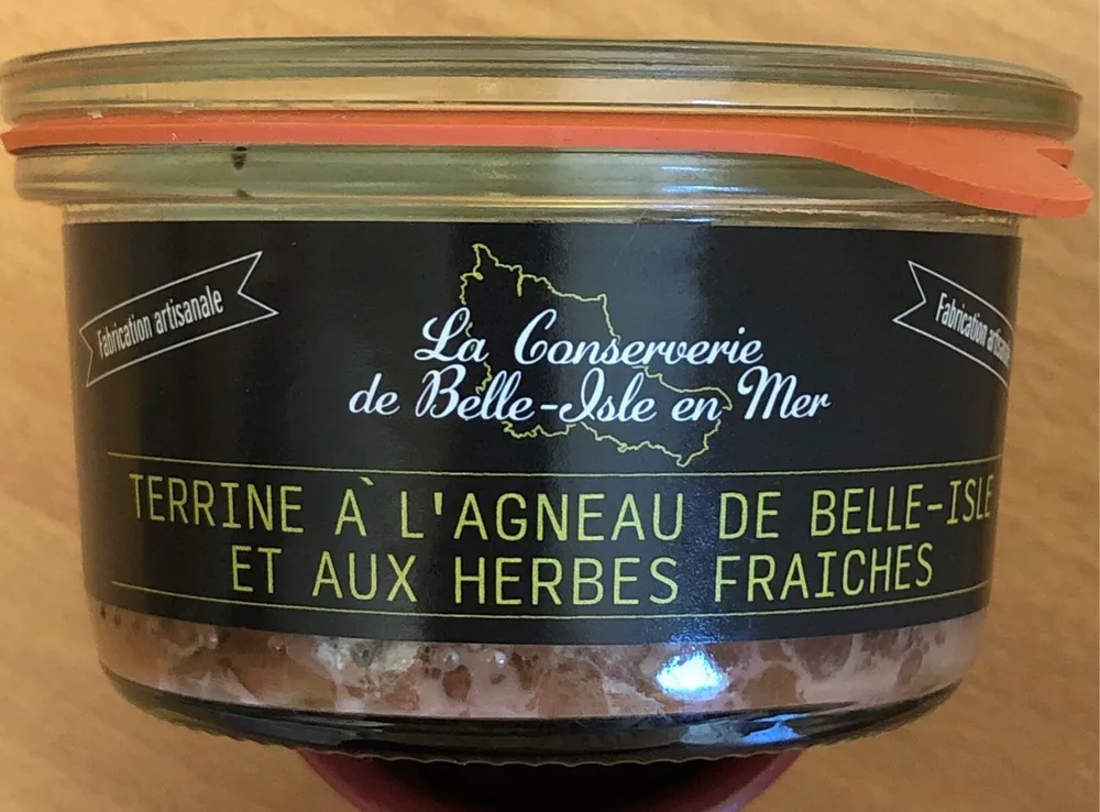 Terrine à l'agneau de Belle-Isle et aux herbes fraîches
