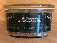 Terrine de campagne aux huitres
