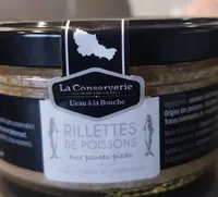 Rillettes de poissons aux pouces-pieds