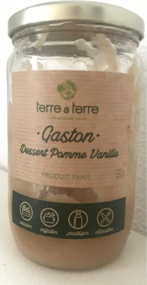 Gaston - Dessert pomme vanille