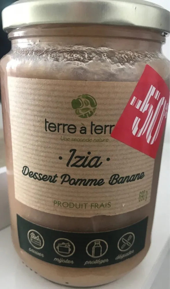Dessert pomme banane