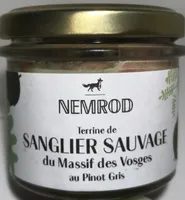 Terrine Sanglier Sauvage du Massif des Vosges au Pinot Gris