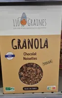 Granola Chocolat noir Noisettes