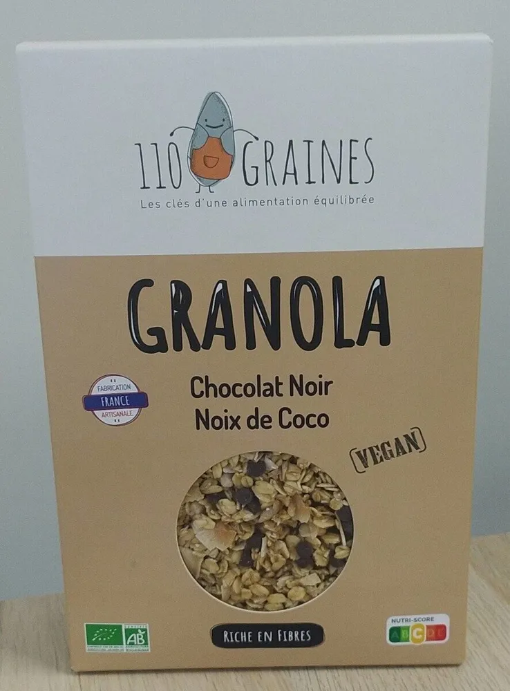 Granola Amandes Noix de coco