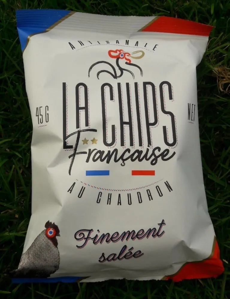 Chips française artisanale finement salée