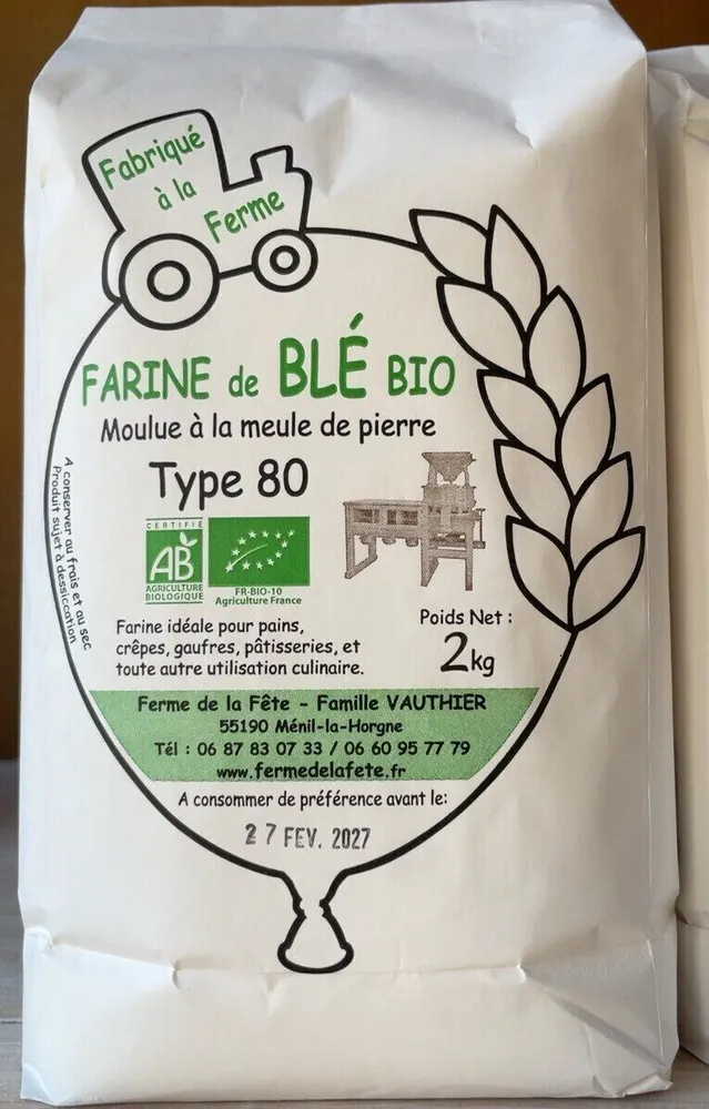 Farine de ble Type 80