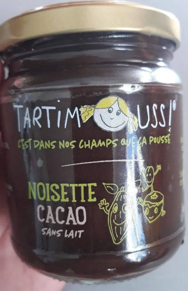 Tartimouss! Noisette Cacao sans lait