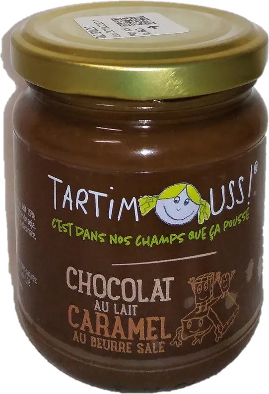 pâte à tartiner au chocolat au lait-caramel au beurre salé