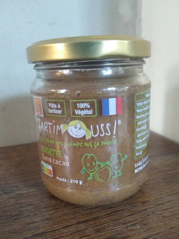 Tartimouss noisette pâte à tartiner