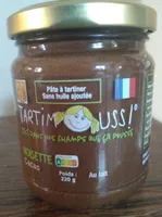 Tartimouss noisette cacao et lait