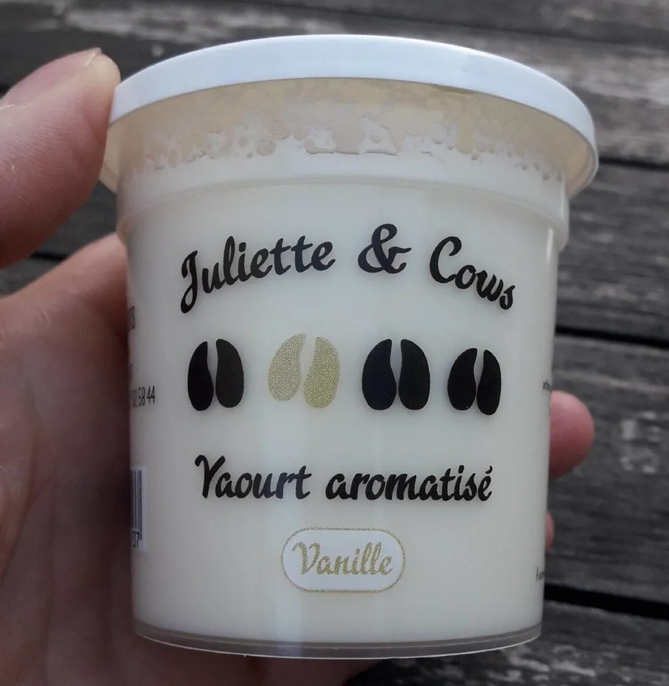 Yaourt aromatisé vanille
