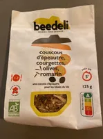 Couscous d'épeautre, courgettes, olives, romarin