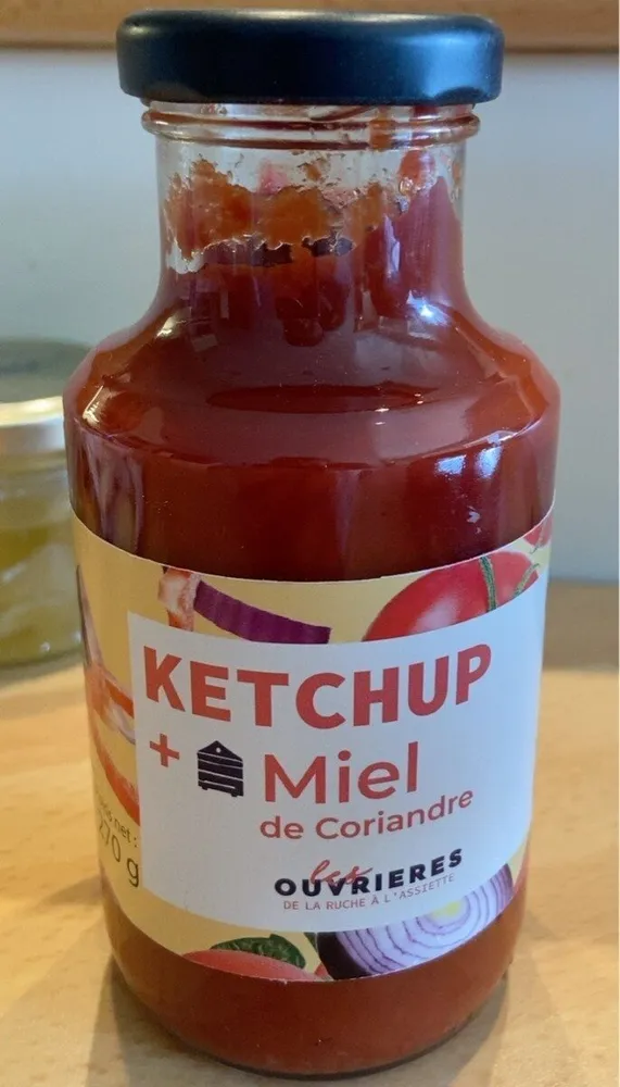 Ketchup miel de coriandre