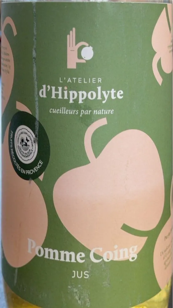 Pomme Coing jus