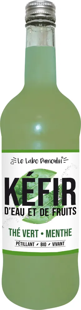 Kéfir de fruits Thé Vert Menthe bio