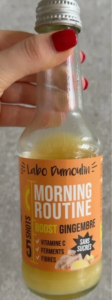 Morning rougine boost gingembre