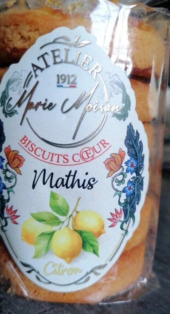 BISCUITS CŒUR Mathis Citron