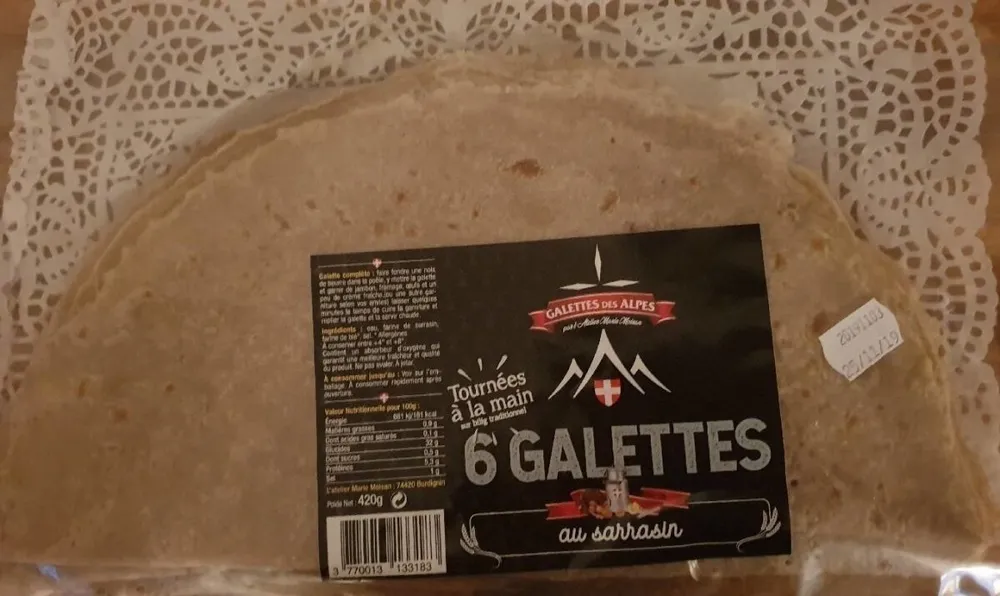 Galettes de sarrazin