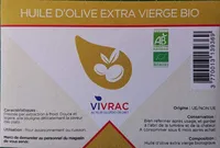Huile d'olive extra vierge bio
